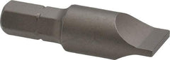 Wera - 1/2" x 0.078" Blade, 5/16" Drive Slotted Screwdriver Bit - 1-19/32" OAL - Caliber Tooling