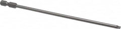 Wera - 5/32" Slotted Screwdriver Bit - 1/4" Hex Drive, 6" OAL - Caliber Tooling