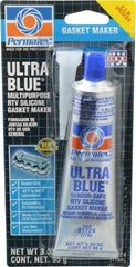 Permatex - 3.35 oz Gasket Maker - -65 to 500°F, Blue, Comes in Tube - Caliber Tooling