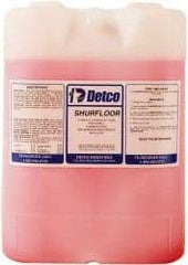 Detco - 5 Gal Container Cleaner - Use on Resilient Flooring - Caliber Tooling