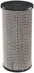 Dupont - 4" OD, 5µ, Spun-Wound Polypropylene & Universal Heavy Duty Carbon Wrap 2 Phase Cartridge Filter - 10" Long, Reduces Sediments, Tastes, Odors & Chlorine - Caliber Tooling