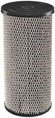 Dupont - 4" OD, 5µ, Spun-Wound Polypropylene & Universal Heavy Duty Carbon Wrap 2 Phase Cartridge Filter - 10" Long, Reduces Sediments, Tastes, Odors & Chlorine - Caliber Tooling