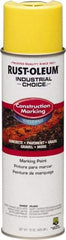 Rust-Oleum - 15 fl oz Yellow Marking Paint - Water-Based Formula - Caliber Tooling