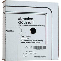 Made in USA - Shop Rolls   Abrasive Material: Silicon Carbide    Roll Width (Inch): 1-1/2 - Caliber Tooling