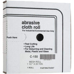 Made in USA - Shop Rolls   Abrasive Material: Silicon Carbide    Roll Width (Inch): 1-1/2 - Caliber Tooling