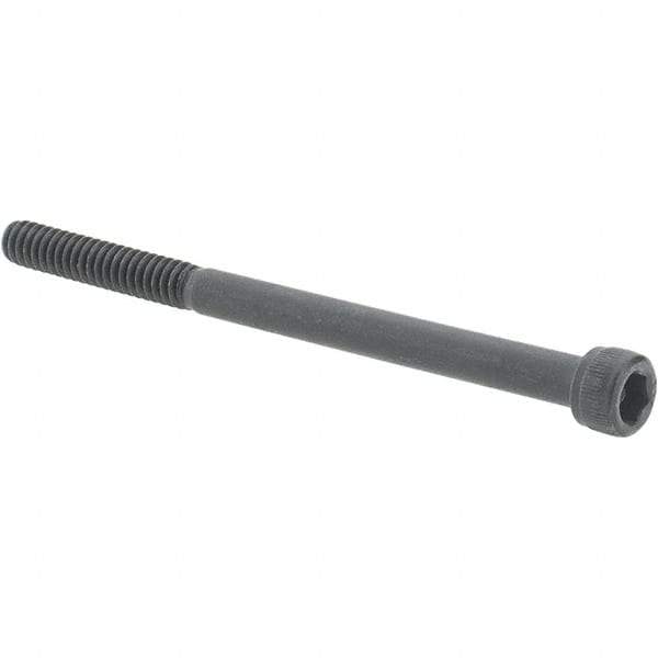 Value Collection - #10-24 UNC Hex Socket Drive, Socket Cap Screw - Alloy Steel, Black Oxide Finish, Partially Threaded, 2-3/4" Length Under Head - Caliber Tooling