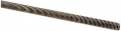 Made in USA - #10-32 UNF (Fine), 3' Long, Stainless Steel Threaded Rod - Right Hand Thread - Caliber Tooling