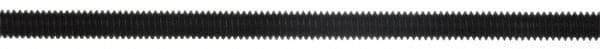 Gibraltar - 3/4-10 4" OAL Unequal Double Threaded Stud - Carbon Steel, Black Oxide Finish, 1-3/4" Long Thread Length, 7/8" Short Thread Length - Caliber Tooling