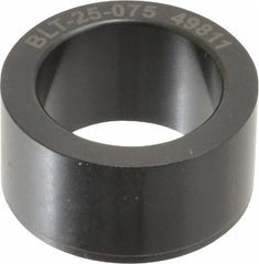 Jergens - 1.3772" OD, 3/4" Plate Thickness, Secondary Ball Lock, Modular Fixturing Liner - 25mm ID, -0.0004, 0.0000" Tolerance - Caliber Tooling