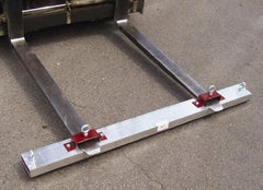 Shields Magnetics - 48" Long Fork Lift Magnetic Sweeper - 5" Wide x 2" High - Caliber Tooling