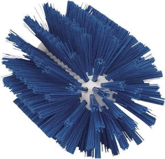 Vikan - 4" Diam Polyester Tube Brush - 6-1/2" OAL, 5-1/4" Head Length, Polypropylene Handle - Caliber Tooling