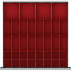 LISTA - 36-Compartment Drawer Divider Layout for 2.17" High Drawers - Caliber Tooling