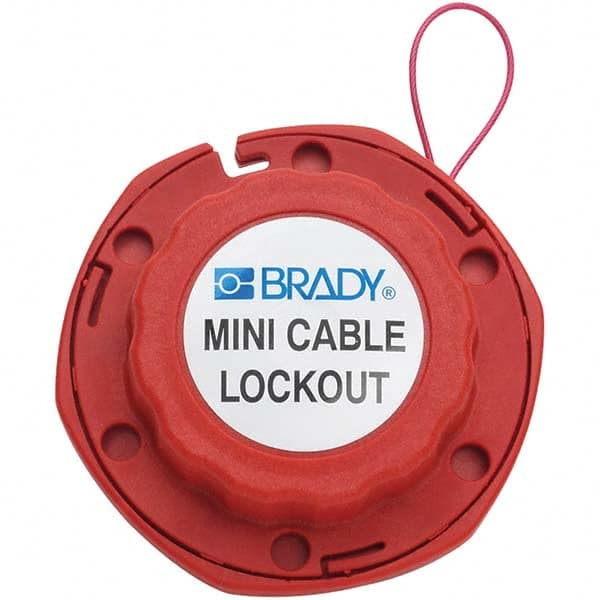 Brady - Cable Lockouts Cable Length (Feet): 8 Number of Lockout Points: 6 - Caliber Tooling