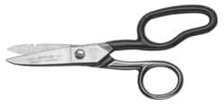 Heritage Cutlery - 1-7/8" Length of Cut, Straight Pattern Electrician's Snip - 6-1/4" OAL, 19, 23 AWG Steel Capacity - Caliber Tooling