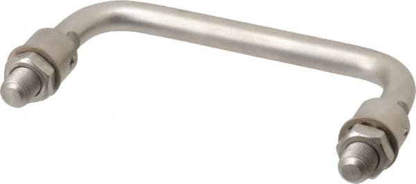 Electro Hardware - 4" Center to Center, Passivated Stainless Steel Pull Handle - 1.85" High - Caliber Tooling