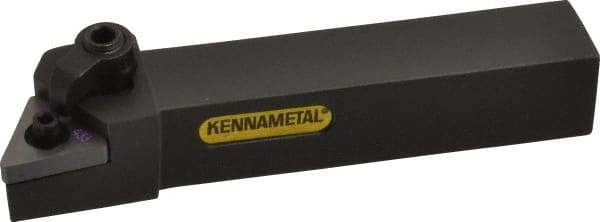 Kennametal - MTJN, Right Hand Cut, 3° Lead Angle, 3/4" Shank Height x 3/4" Shank Width, Negative Rake Indexable Turning Toolholder - 4-1/2" OAL, TN..43. Insert Compatibility, Series Kenloc - Caliber Tooling