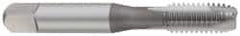 OSG - M20x2.50 Metric Coarse, 4 Flute, Bright Finish, High Speed Steel Spiral Point Tap - Plug Chamfer, Right Hand Thread, 4-15/32" OAL, 2" Thread Length, 0.652" Shank Diam, 6H Class of Fit, Series 142 - Exact Industrial Supply