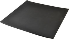 Made in USA - 12" Long, 12" Wide, 1/4" Thick, Neoprene Rubber Foam Sheet - 65 to 75 Durometer, Black, -40 to 225°F, 2,500 psi Tensile Strength, Plain Backing, Stock Length - Caliber Tooling