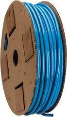 Parker - 3/8" ID x 1/2" OD, 1/16" Wall Thickness, 250' Long, Polyurethane Tube - Blue, 85 Max psi, 90 - 95 Shore A Hardness, -40 to 180°F - Caliber Tooling