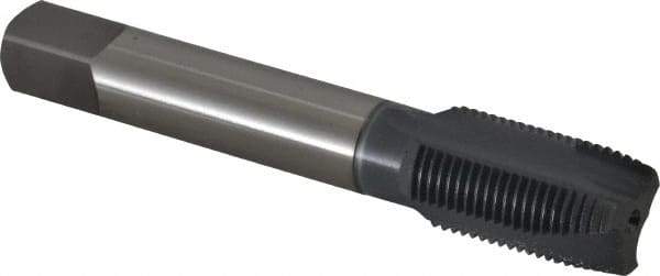 OSG - 3/4-16 UNF, 3 Flute, elektraLUBE Finish, High Speed Steel Spiral Point Tap - Plug Chamfer, Right Hand Thread, 4-1/4" OAL, 2" Thread Length, 3B Class of Fit, Series 105 - Exact Industrial Supply