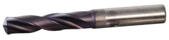 Screw Machine Length Drill Bit: 0.1181″ Dia, 140 °, Solid Carbide Right Hand Cut, Spiral Flute, Straight-Cylindrical Shank, Series B966F