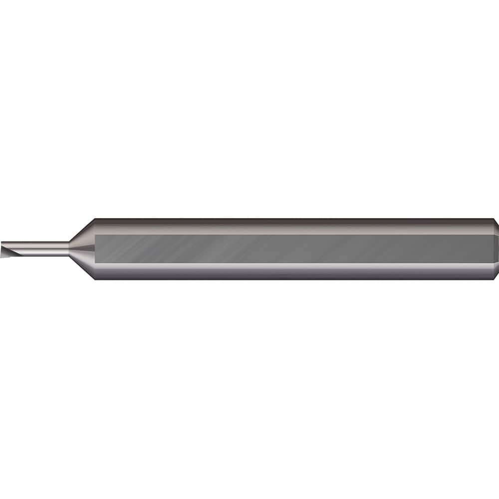 Micro 100 - Boring Bars; Minimum Bore Diameter (Decimal Inch): 0.0800 ; Maximum Bore Depth (Decimal Inch): 0.3000 ; Material: Solid Carbide ; Boring Bar Type: Micro Boring ; Shank Diameter (Decimal Inch): 0.1250 ; Shank Diameter (Inch): 1/8 - Exact Industrial Supply