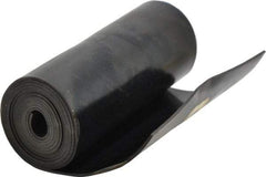 Made in USA - 1/16" Thick x 6" Wide x 60" Long, Buna-N Rubber Strip - Stock Length, 70 Shore A Durometer, 800 to 1,000 psi Tensile Strength, -20 to 170°F, Black - Caliber Tooling