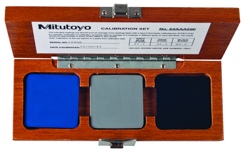 DUROMETER TEST BLOCK SET(D) - Caliber Tooling