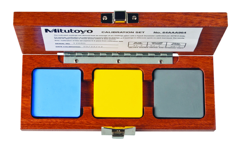 DUROMETER TEST BLOCK SET(A) - Caliber Tooling