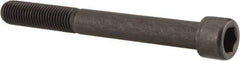 Value Collection - 7/8-9 UNC Hex Socket Drive, Socket Cap Screw - Alloy Steel, Black Oxide Finish, Partially Threaded, 8" Length Under Head - Caliber Tooling