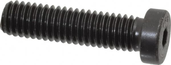 Value Collection - 3/8-16 UNC Hex Socket Drive, Low Socket Cap Screw - Alloy Steel, Black Oxide Finish, Fully Threaded, 1-1/2" Length Under Head - Caliber Tooling