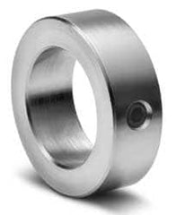 Climax Metal Products - 1-9/16" Bore, Steel, Set Screw Shaft Collar - 2-1/2" Outside Diam, 13/16" Wide - Caliber Tooling