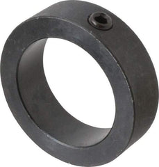 Climax Metal Products - 2-1/2" Bore, Steel, Set Screw Shaft Collar - 3-1/2" Outside Diam, 1" Wide - Caliber Tooling