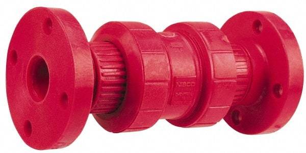 NIBCO - 1-1/2" PVDF Check Valve - Flanged, 1,360 WOG - Caliber Tooling