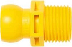 Loc-Line - 1/2" Hose ID, Male to Female Coolant Hose Connector - 1/2" NPT, For Loc-Line Modular Hose Systems - Caliber Tooling