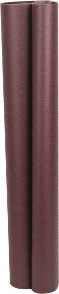 3M - 18" Wide x 85" OAL, 80 Grit, Aluminum Oxide Abrasive Belt - Aluminum Oxide, Medium, Coated, X Weighted Cloth Backing, Series 241D - Caliber Tooling