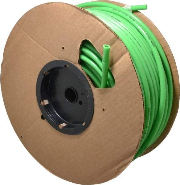 Parker - 0.275" ID x 3/8" OD, 3/64" Wall Thickness, 250' Long, Nylon Tube - Green, 250 Max psi, -65 to 200°F - Caliber Tooling