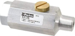 Parker - 250 Max psi, Inline Filters, Regulators & Lubricators - 32 CFM, Lubricator, 2.66" High - Caliber Tooling