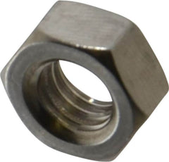 Value Collection - M8x1.25 Metric Coarse Stainless Steel Right Hand Hex Nut - 13mm Across Flats, 6.5mm High, Uncoated - Caliber Tooling