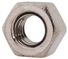 Value Collection - M6x1.00 Metric Coarse Stainless Steel Right Hand Heavy Hex Nut - 10mm Across Flats, 6mm High, Uncoated - Caliber Tooling