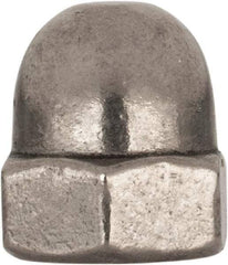 Value Collection - M8x1.25 Metric Coarse, 13mm Width Across Flats, Uncoated, Stainless Steel Acorn Nut - 15mm Overall Height, Austenitic A4, DIN 1587 - Caliber Tooling