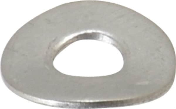 Value Collection - M3 Screw, 3.2mm ID x 8mm OD, Grade 18-8 Stainless Steel Wave Disc Spring - 0.5mm Thick, 1.6mm Overall Height - Caliber Tooling