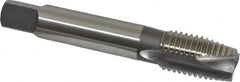 OSG - M20x2.50 Metric Coarse, 3 Flute, Bright Finish, High Speed Steel Spiral Point Tap - Plug Chamfer, Right Hand Thread, 4-15/32" OAL, 2" Thread Length, 0.652" Shank Diam, 6H Class of Fit, Series 142 - Exact Industrial Supply