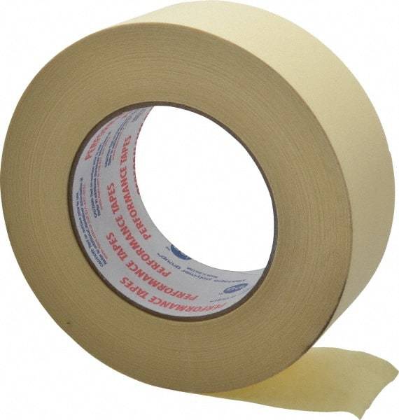 Intertape - 2" Wide x 60 Yd Long White Paper Masking Tape - Series PG21, 7.3 mil Thick, 26 In/Lb Tensile Strength - Caliber Tooling