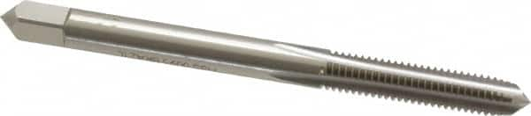 OSG - 1-1/2 - 12 UNF 3B 6 Flute Bright Finish High Speed Steel Straight Flute Standard Hand Tap - Bottoming, Right Hand Thread, 6-3/8" OAL, 3" Thread Length, H4 Limit, Oversize - Exact Industrial Supply