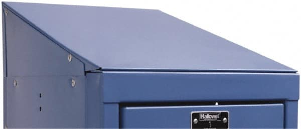 Hallowell - 12" Wide x 5" High x 15" Deep, Locker Slope Top - Caliber Tooling