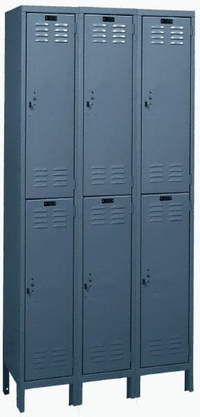 Hallowell - 6 Door, 2 Tier, ValueMax Wardrobe Lockers - Caliber Tooling