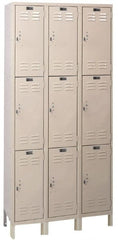 Hallowell - 9 Door, 3 Tier, ValueMax Wardrobe Lockers - Caliber Tooling