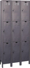 Hallowell - 9 Door, 3 Tier, ValueMax Wardrobe Lockers - Caliber Tooling