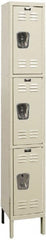 Hallowell - 3 Door, 3 Tier, Galvanite Corrosion Resistant Wardrobe & Box Lockers - Caliber Tooling